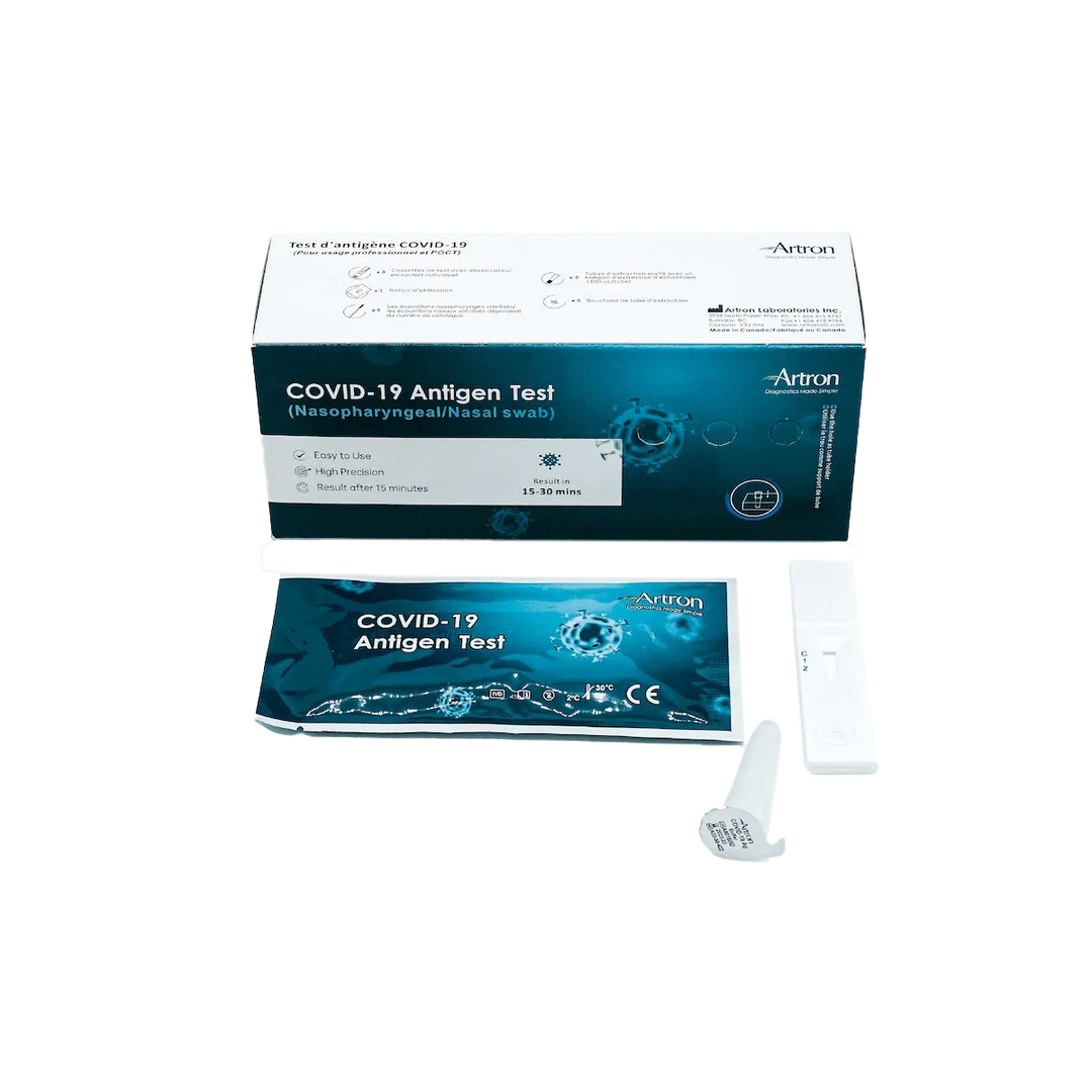 Artron COVID-19 Rapid Antigen Test Kit (5-Pack)