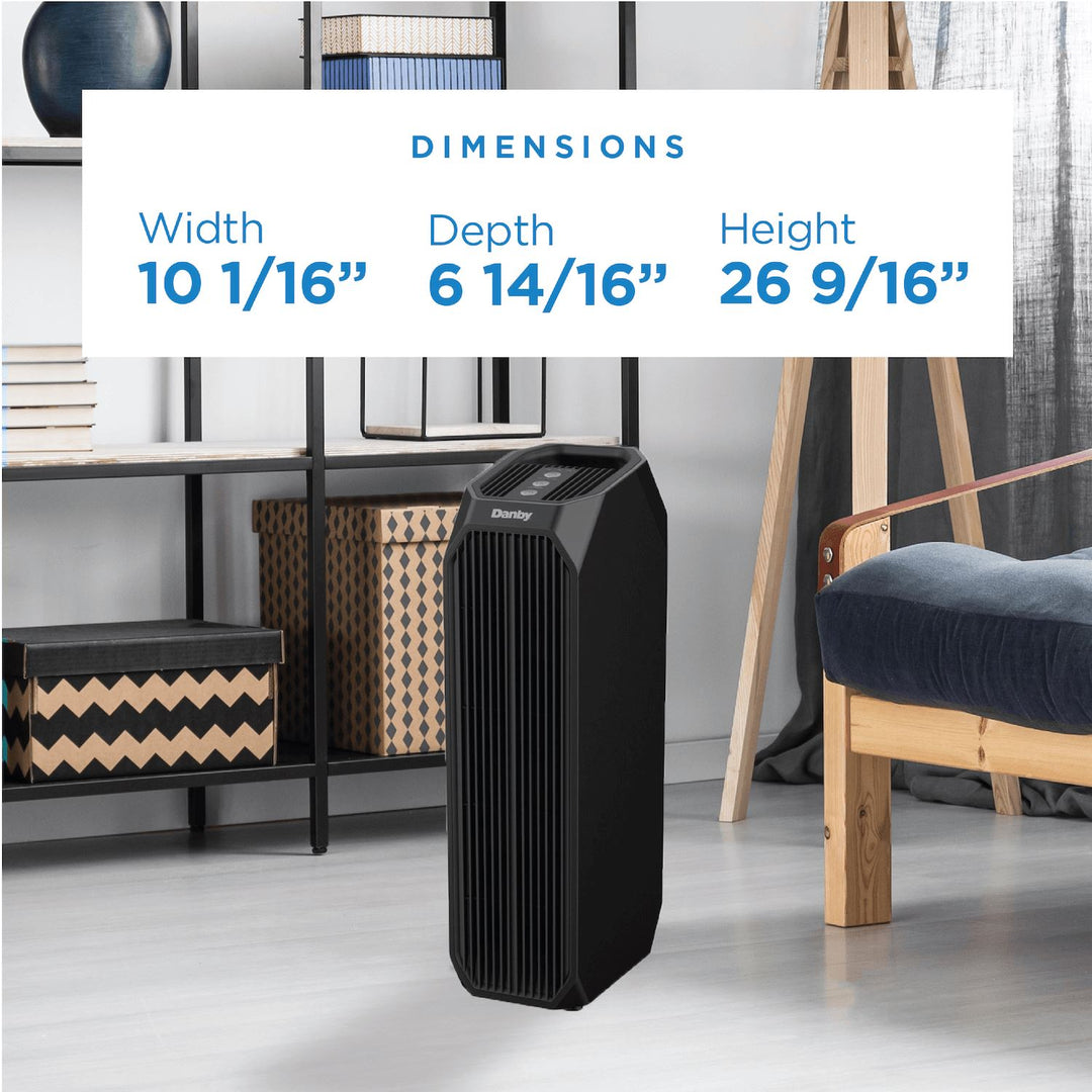 Danby HEPA Air Purifier 210 - Black