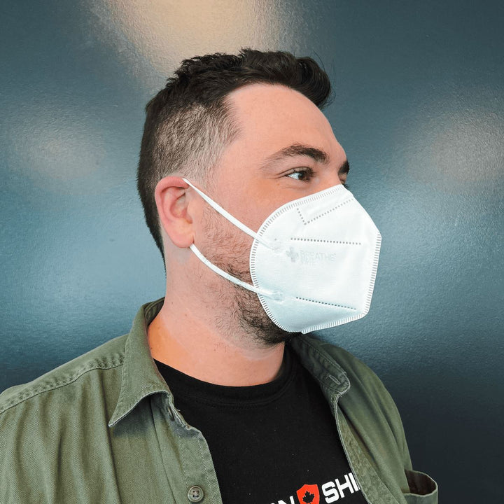 N95 Flat Fold Particulate Mask with Earloops